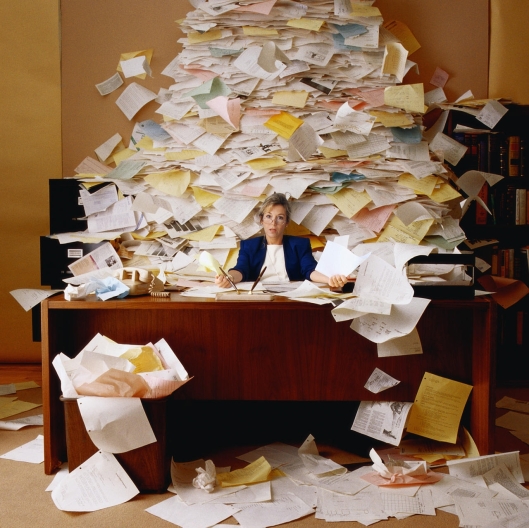 paperwork chaos